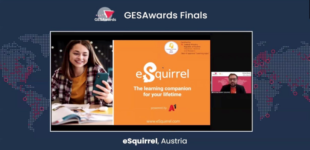 eSquirrel beim GESAwards Finale